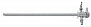 Тубус эндоскопический цистоуретроскопа, с атравматичным концом, с 2 латеральными кранами, 22 Charr, с обтюратором 253-000-122