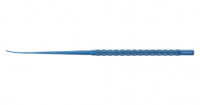 Микродиссектор слегка изогнутый, 1,5 мм, титан, общ. длина 185 мм